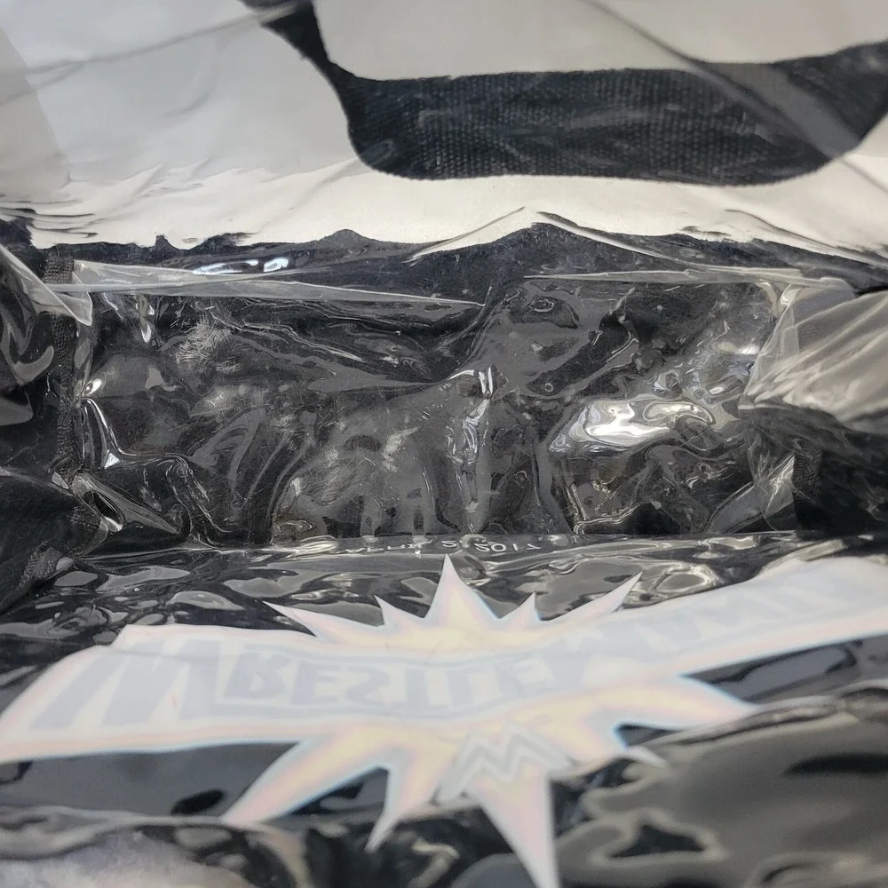 Wrestlemania Clear Event Bag April 2, 2017 Featuring GOLBERG Orlando FL RAW
